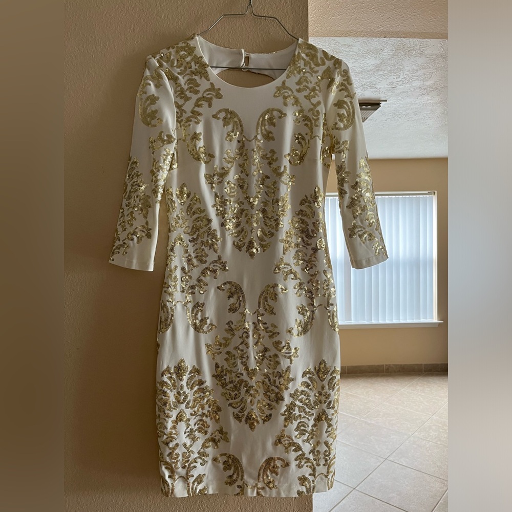 Gold Sparkle Dress